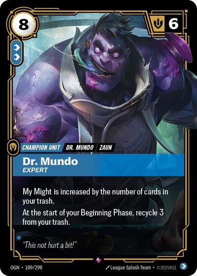 OGN-109 Dr. Mundo - Expert R