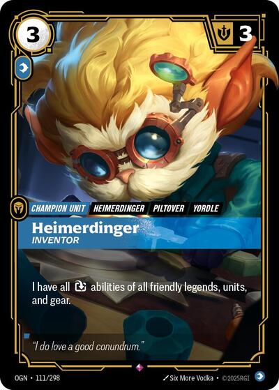 OGN-111 Heimerdinger - Inventor R