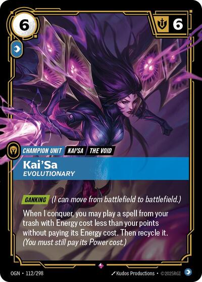 OGN-112 Kai'Sa - Evolutionary R