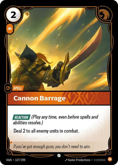 OGN-127 Cannon Barrage C