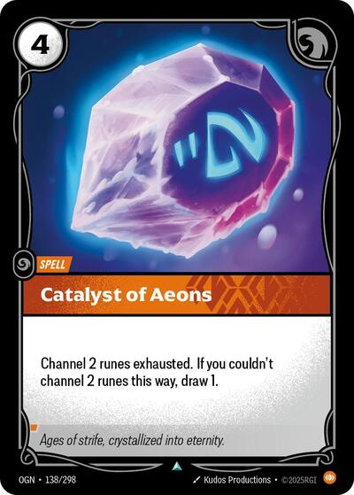 OGN-138 Catalyst of Aeons U