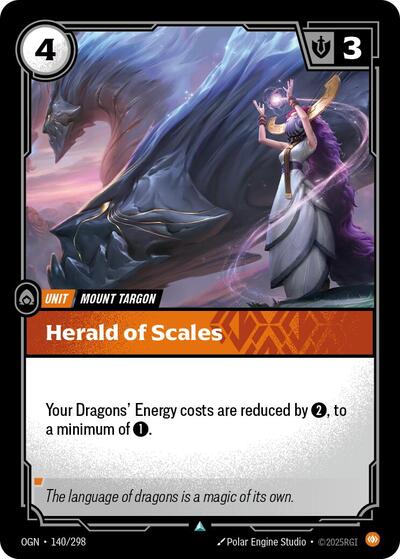 OGN-140 Herald of Scales U