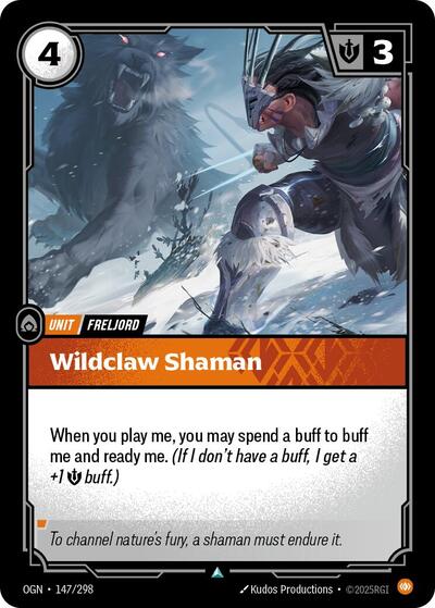 OGN-147 Wildclaw Shaman U