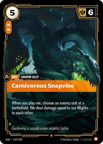 OGN-149 Carnivorous Snapvine R