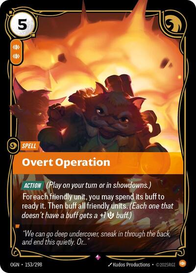 OGN-153 Overt Operation R