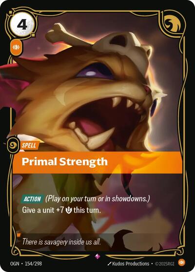 OGN-154 Primal Strength R