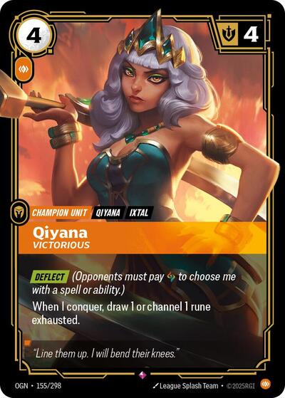 OGN-155 Qiyana - Victorious R