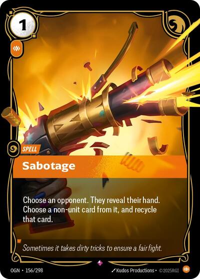 OGN-156 Sabotage R