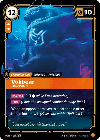 OGN-158 Volibear - Imposing R