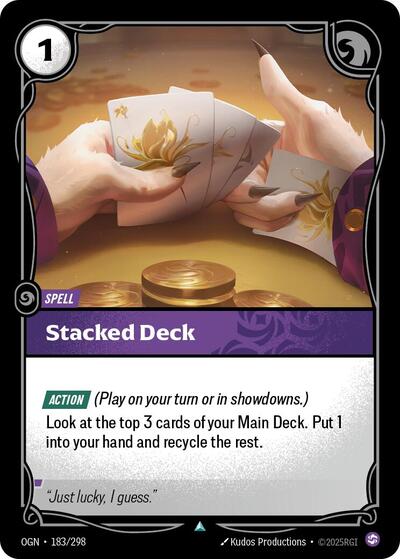 OGN-183 Stacked Deck U
