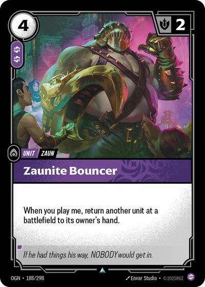 OGN-188 Zaunite Bouncer U