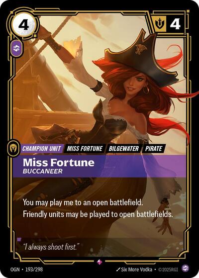 OGN-193 Miss Fortune - Buccaneer R