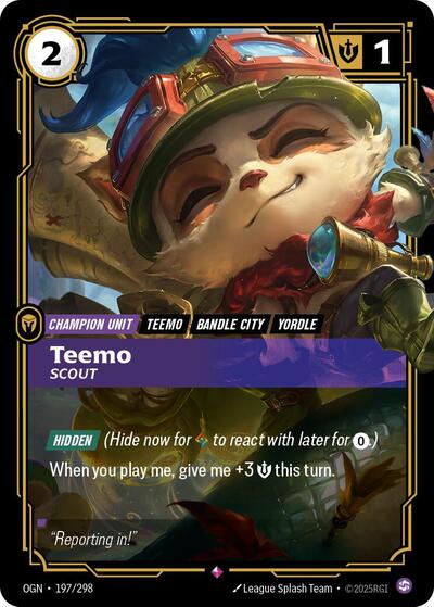 OGN-197 Teemo - Scout R
