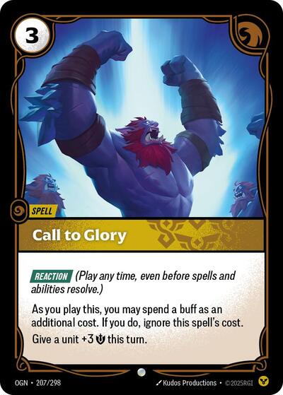 OGN-207 Call to Glory C
