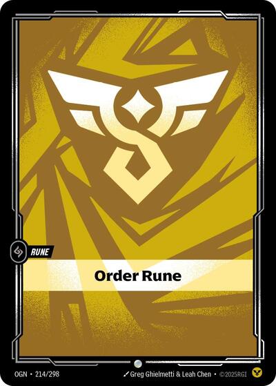 OGN-214 Order Rune C