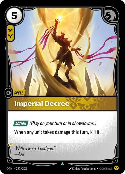 OGN-221 Imperial Decree U