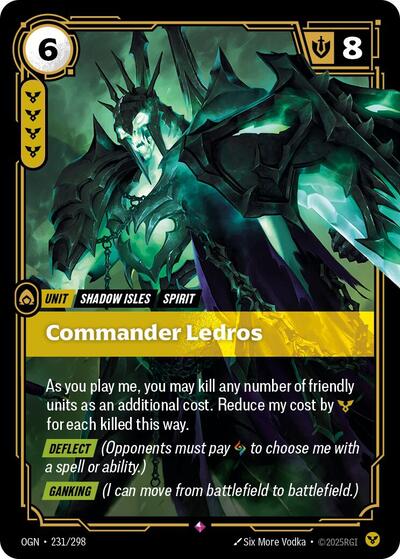OGN-231 Commander Ledros R
