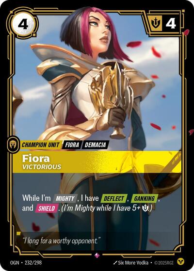 OGN-232 Fiora - Victorious R