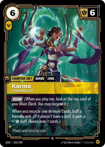 OGN-235 Karma - Channeler R