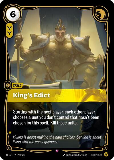 OGN-237 King's Edict R