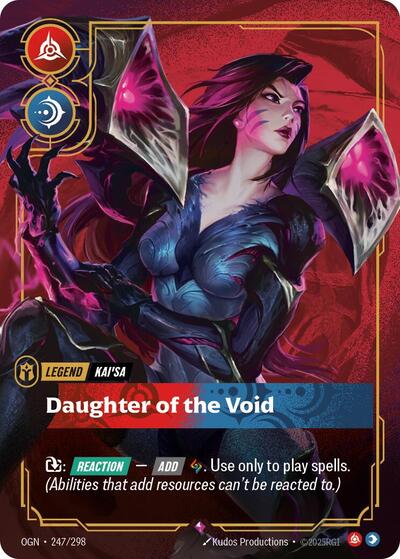OGN-247 Kai'Sa - Daughter of the Void R