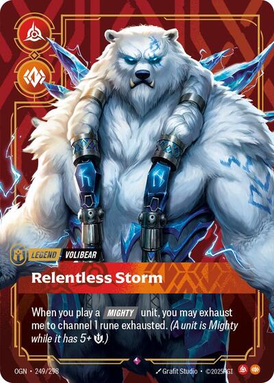 OGN-249 Volibear - Relentless Storm R