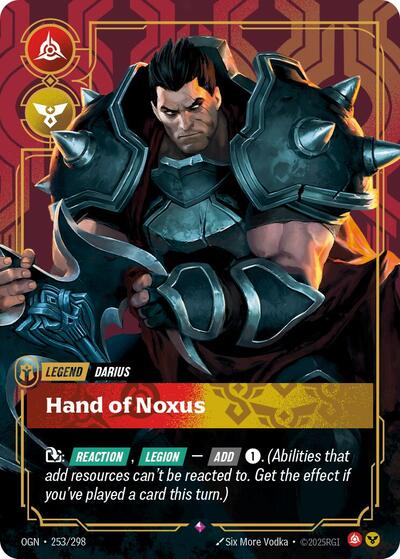 OGN-253 Darius - Hand of Noxus R