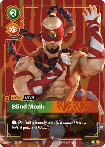 OGN-257 Lee Sin - Blind Monk R