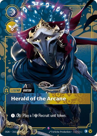 OGN-265 Viktor - Herald of the Arcane R