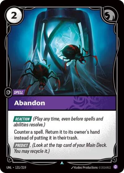 UNL-131 Abandon U