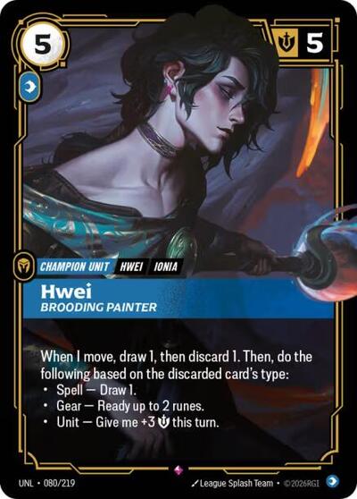 UNL-080 Hwei - Brooding Painter R