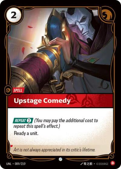 UNL-009 Upstage Comedy C