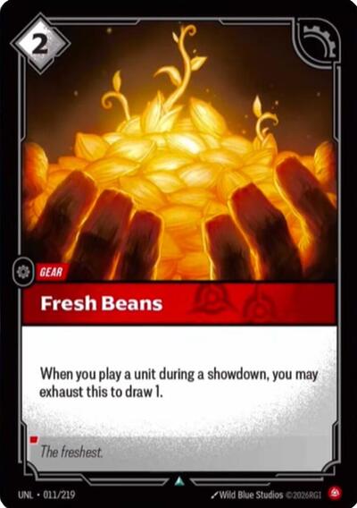 UNL-011 Fresh Beans U