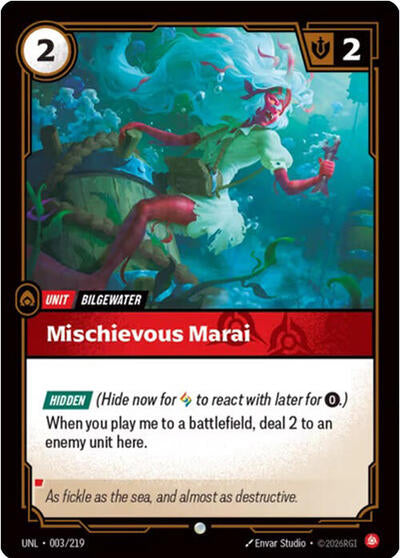 UNL-003 Mischievous Marai C