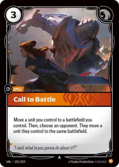 UNL-101 Call to Battle U