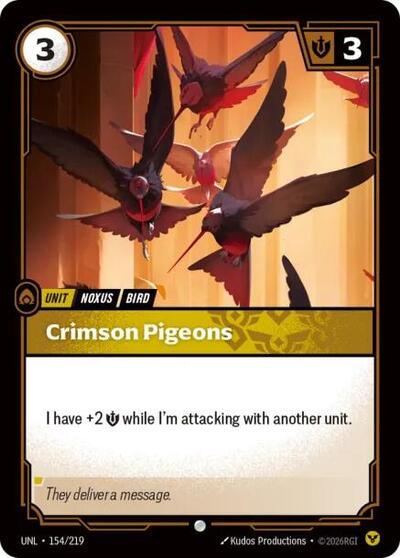 UNL-154 Crimson Pigeons C