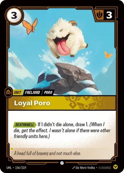UNL-156 Loyal Poro C