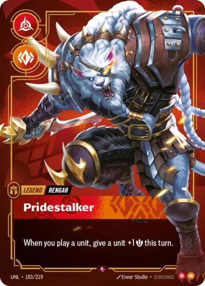 UNL-183 Rengar - Pridestalker R