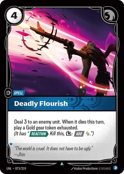 UNL-073 Deadly Flourish U