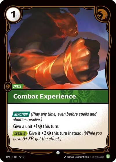 UNL-031 Combat Experience C