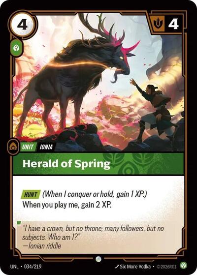 UNL-034 Herald of Spring C