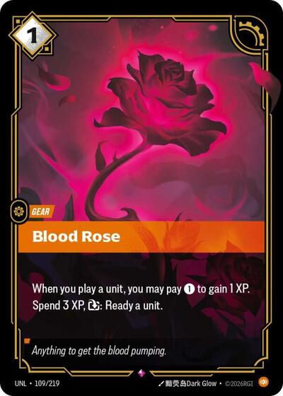 UNL-109 Blood Rose R