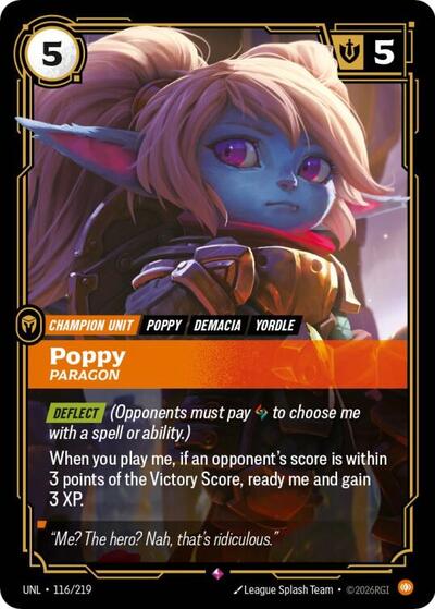 UNL-116 Poppy - Paragon R