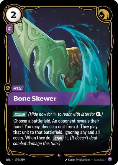 UNL-139 Bone Skewer R