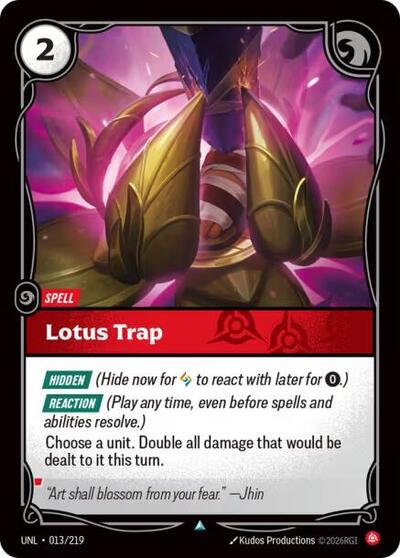 UNL-013 Lotus Trap U