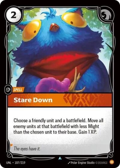 UNL-107 Stare Down U