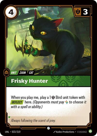 UNL-033 Frisky Hunter C