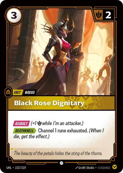 UNL-152 Black Rose Dignitary C