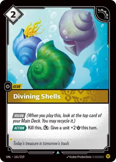 UNL-161 Divining Shells U