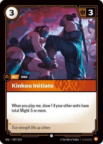 UNL-097 Kinkou Initiate C